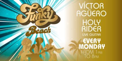 Rythme face à la mer avec Funky Beach à Tanit Beach Ibiza