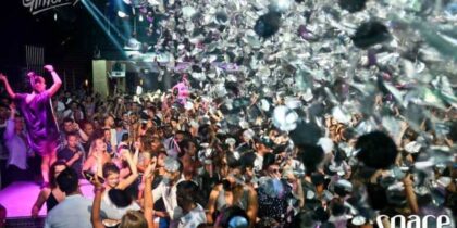 Die Glitterbox-Party kehrt zurück, Nacht des Hauses und Disco im Space Ibiza