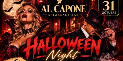 Gangsters y vampiresas en la Halloween Night de Al Capone Ibiza