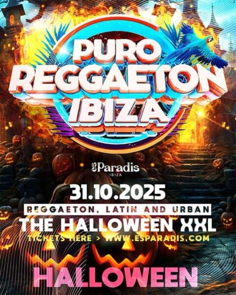 Fiesta de Halloween en Es Paradis con Puro Reggaeton