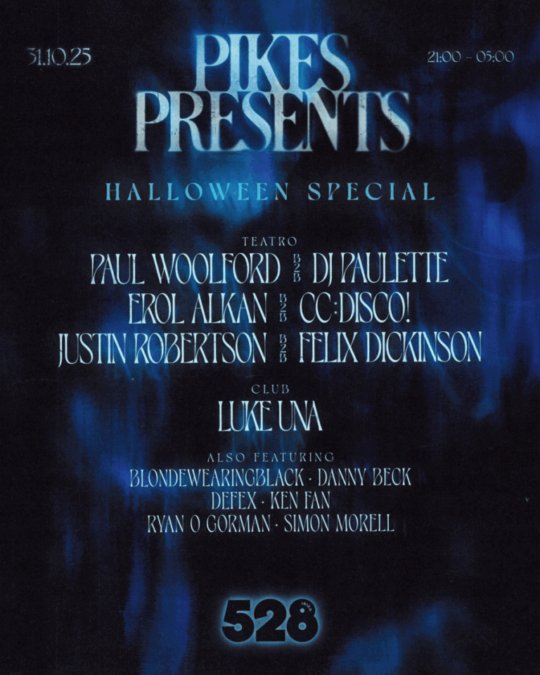 Pikes Presents Halloween en 528 Ibiza