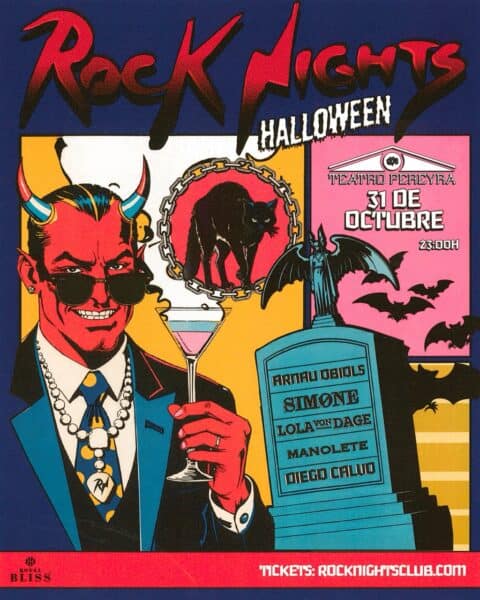 Fiesta de Halloween en Teatro Pereyra con Rock Nights