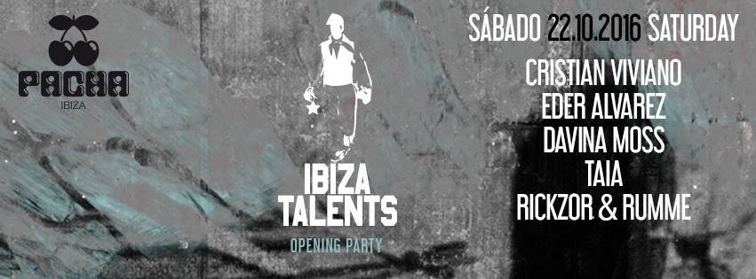 Ouragan musical samedi à Pacha Ibiza avec la fête des Talents d'Ibiza