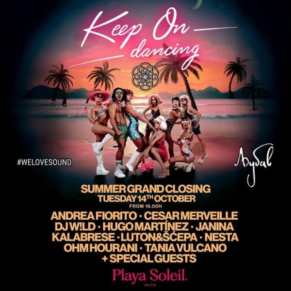 Playa Soleil Closing Party con Keep On Dancing