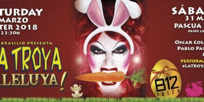 La Troya Hallelujah !, special party at B12 Ibiza this Holy Week