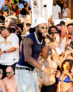 Burna Boy debuta en Ibiza en el lanzamiento de Luna Loca en O Beach