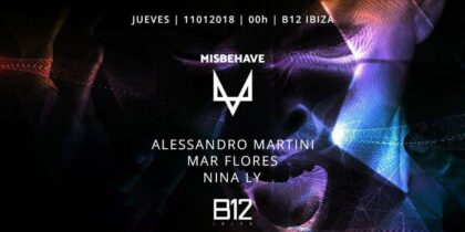 Nueva cita con Misbehave el jueves en B12 Ibiza