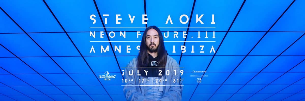 Neon Future III di Steve Aoki Agenda culturale ed eventi Ibiza Ibiza