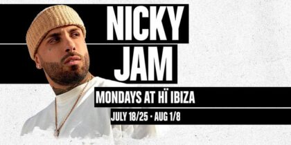 Nicky Jam all'Hï Ibiza