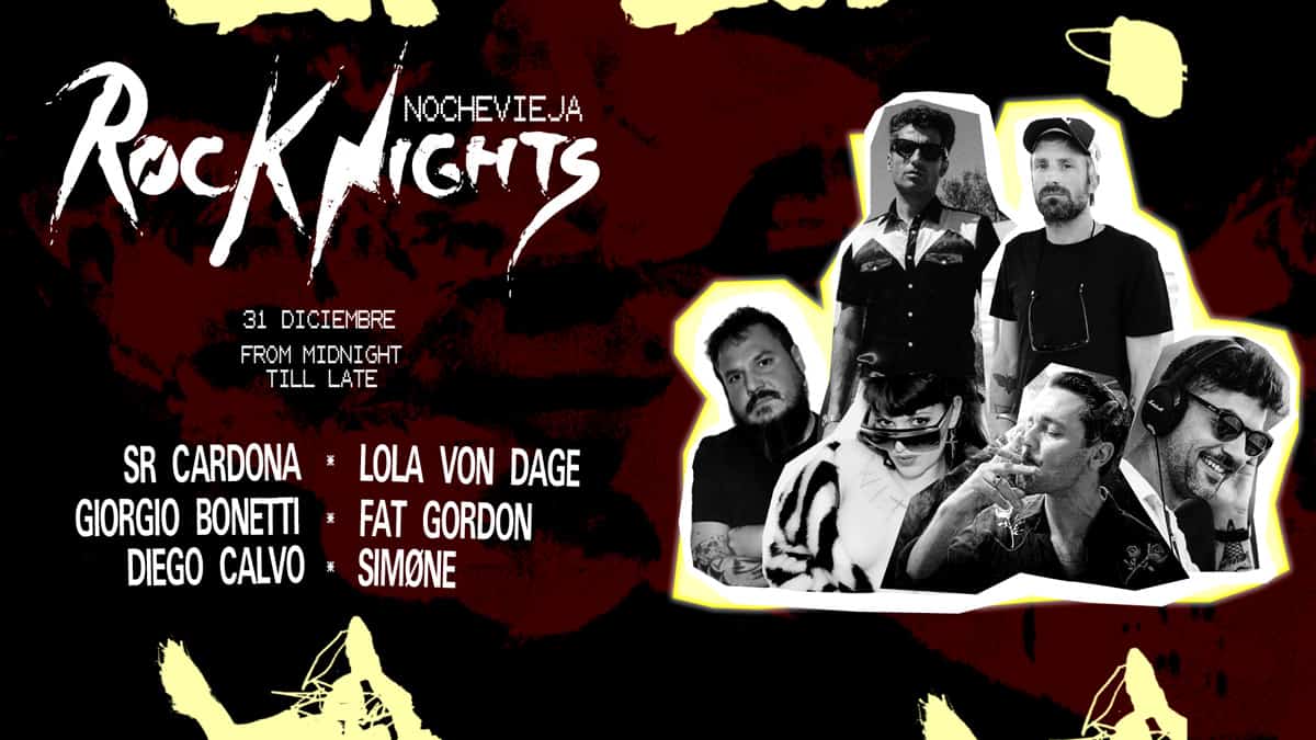 Rock Nights organiseert New Year's Eve party bij NUI Ibiza New Year's Eve 2022 Ibiza