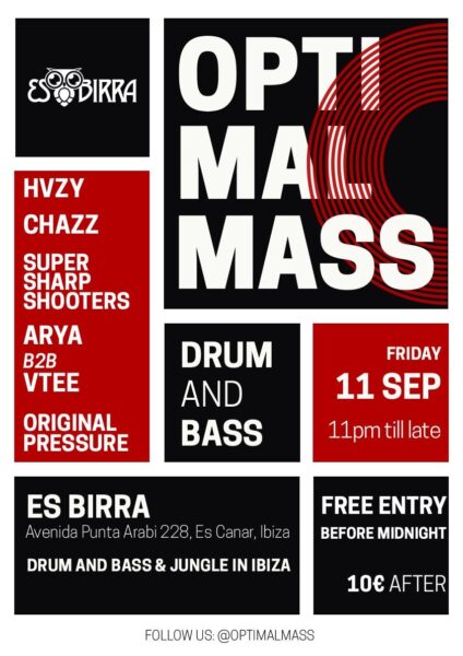 Optimal Mass en Es Birra