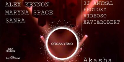 Organism, een multidimensionale audiovisuele ervaring bij Akasha Ibiza