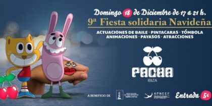 Great Solidarity Party of Christmas on Sunday in Pacha Ibiza