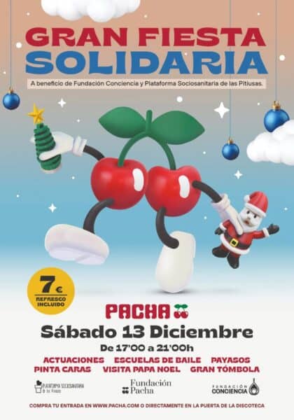 Gran Fiesta Solidaria en Pacha Ibiza