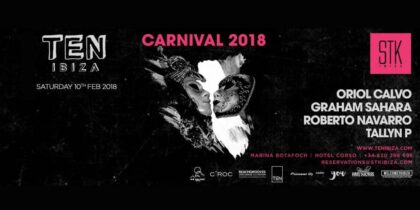 Vier carnaval met een geweldige TEN Ibiza Showcase op STK Ibiza