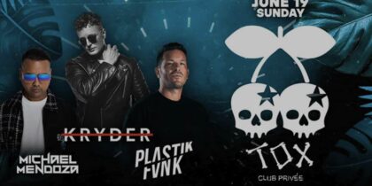 Kryder, Plastikfunk en Michael Mendoza op TOX Ibiza