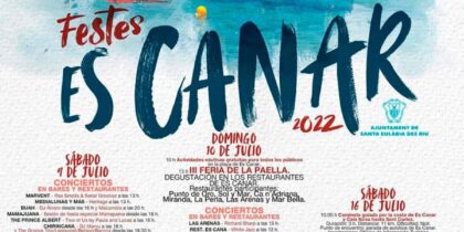 Fine settimana di programmi con le Fiestas de Es Canar Ibiza