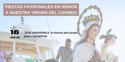 Fiestas del Carmen en Portinatx, ¡todos a la playa!