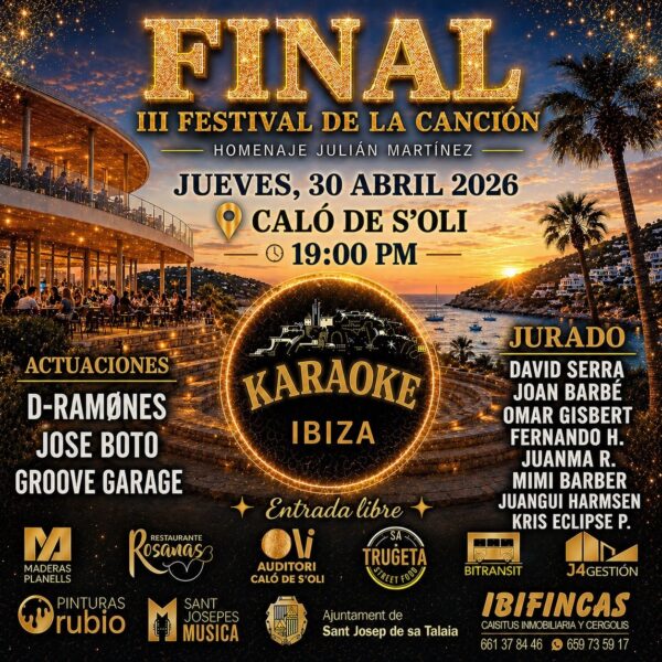 Final del III Festival de la Canción