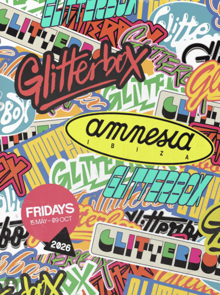 Glitterbox traslada su residencia a Amnesia en 2026