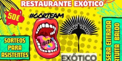 GOR, an event that you cannot miss at Exótico Ibiza