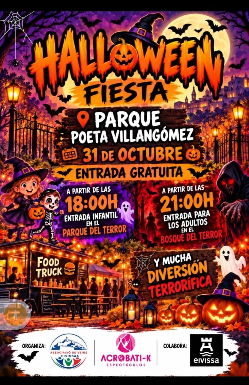 Fiesta de Halloween en Cas Serres