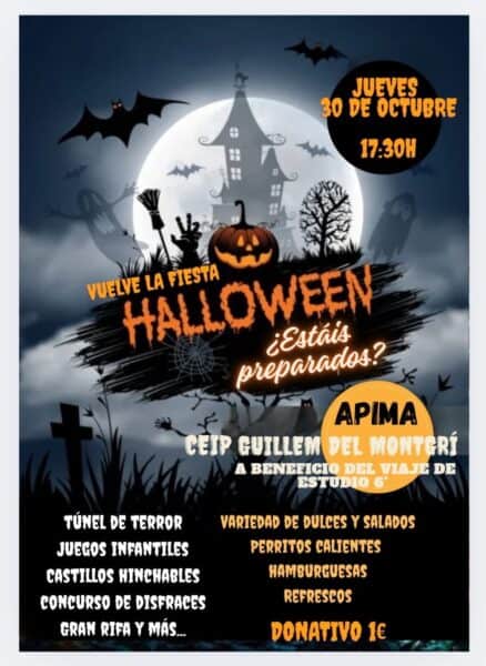 Halloween familiar en CEIP Guillem de Montgrí