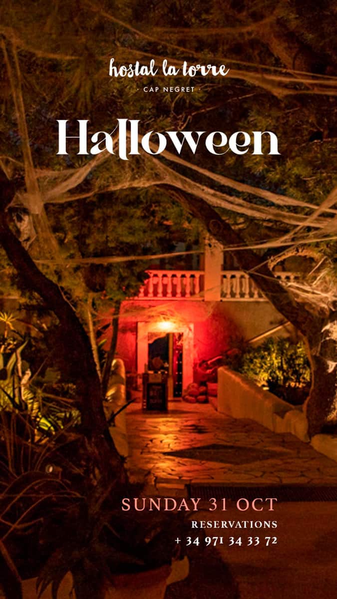 Halloween en Hostal La Torre Lifestyle Ibiza