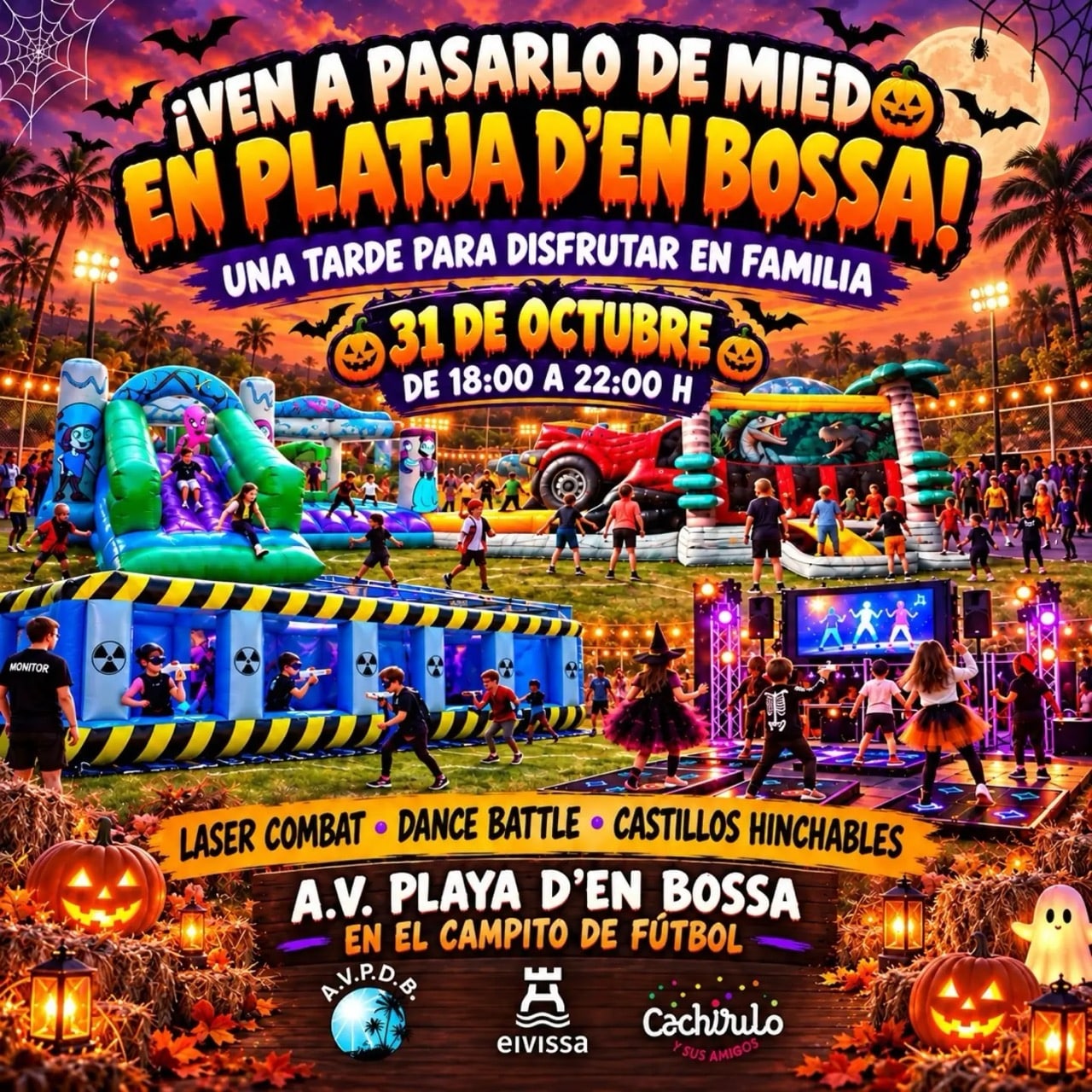 Halloween en Playa d’en Bossa