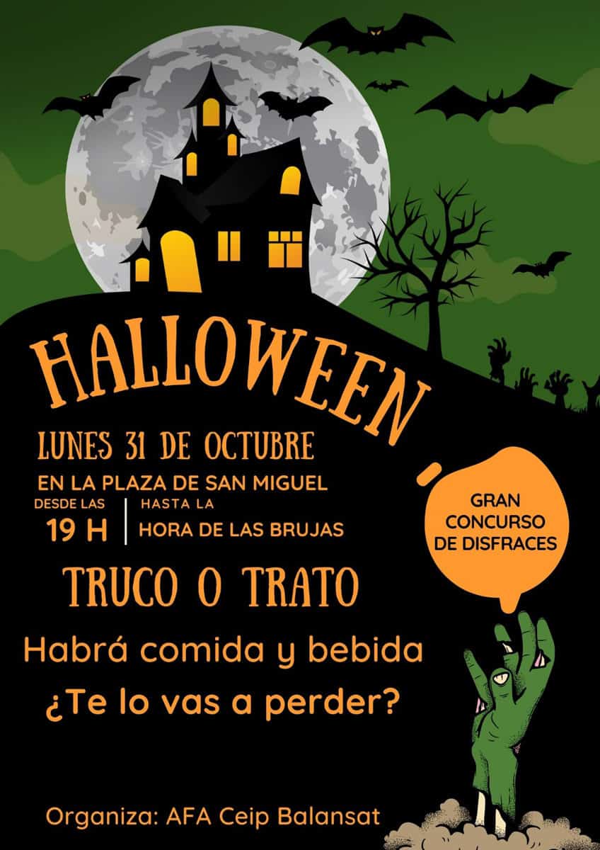 San Miguel feiert Halloween mit einer Party für Kinder und Erwachsene Lifestyle Ibiza