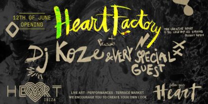 Eröffnung der Herzfabrik 2018 im Heart Ibiza Club