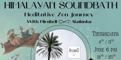 Baño de Sonido Himalayo y Viaje Meditativo Zen en Atzaró Agroturismo Hotel Ibiza