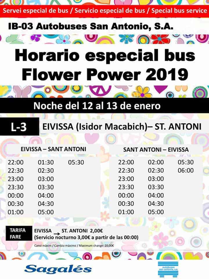 horario-especial-bus-flower-power-san-antonio-ibiza-welcometoibiza
