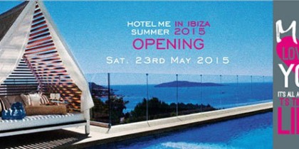 Hotel Me in Ibiza Opening this Saturday