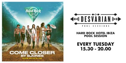 Desvarian Pool Sessions: fun in the pool of Hard Rock Hotel Ibiza Fiestas Ibiza