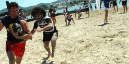 VIIIe festival de rugby à la plage d'Ibiza à San Antonio