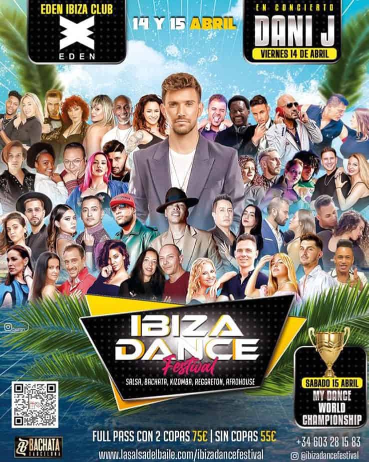 Ibiza Dance Festival, festival latino en Eden Ibiza 2023