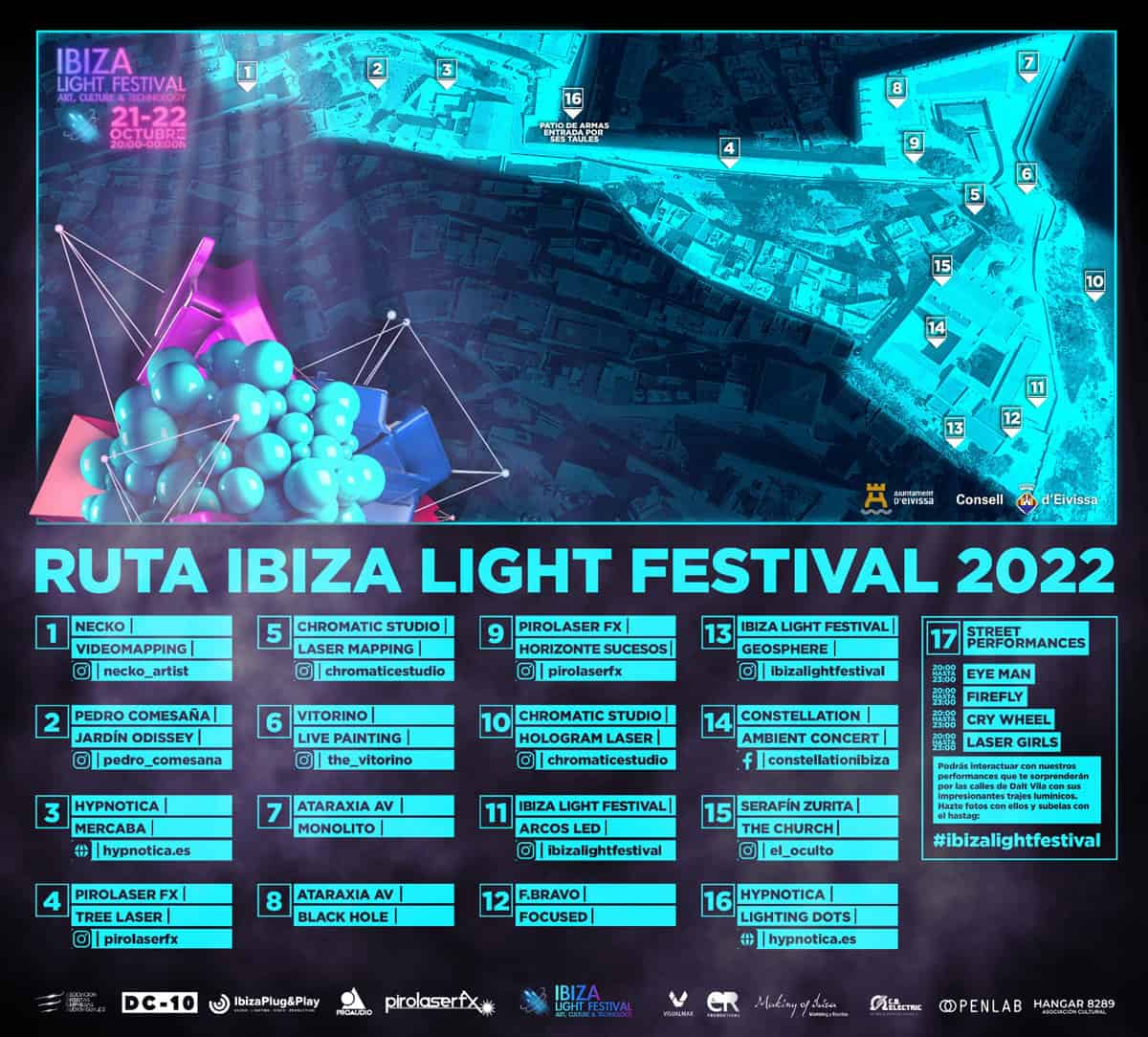 Ibiza Light Festival 2022 - Plannen in Ibiza herfst 2022