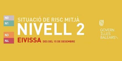 Ibiza pasa a Nivel 2 de riesgo medio y reduce restricciones