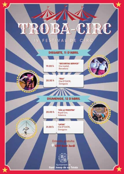 IV Troba-Circ, festival de Circo en Sant Jordi