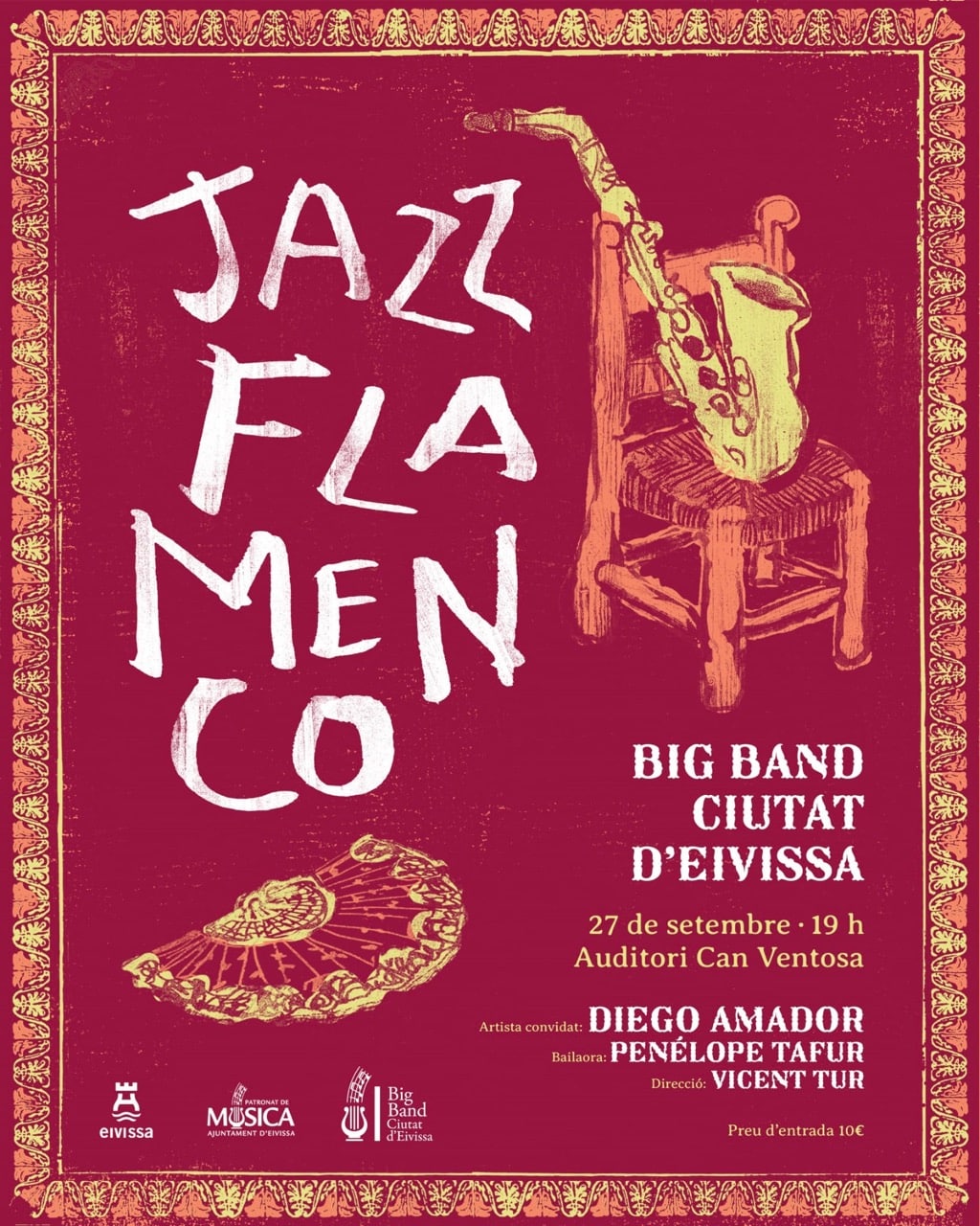 Concierto de Jazz Flamenco de la Big Band Ciutat d’Eivissa