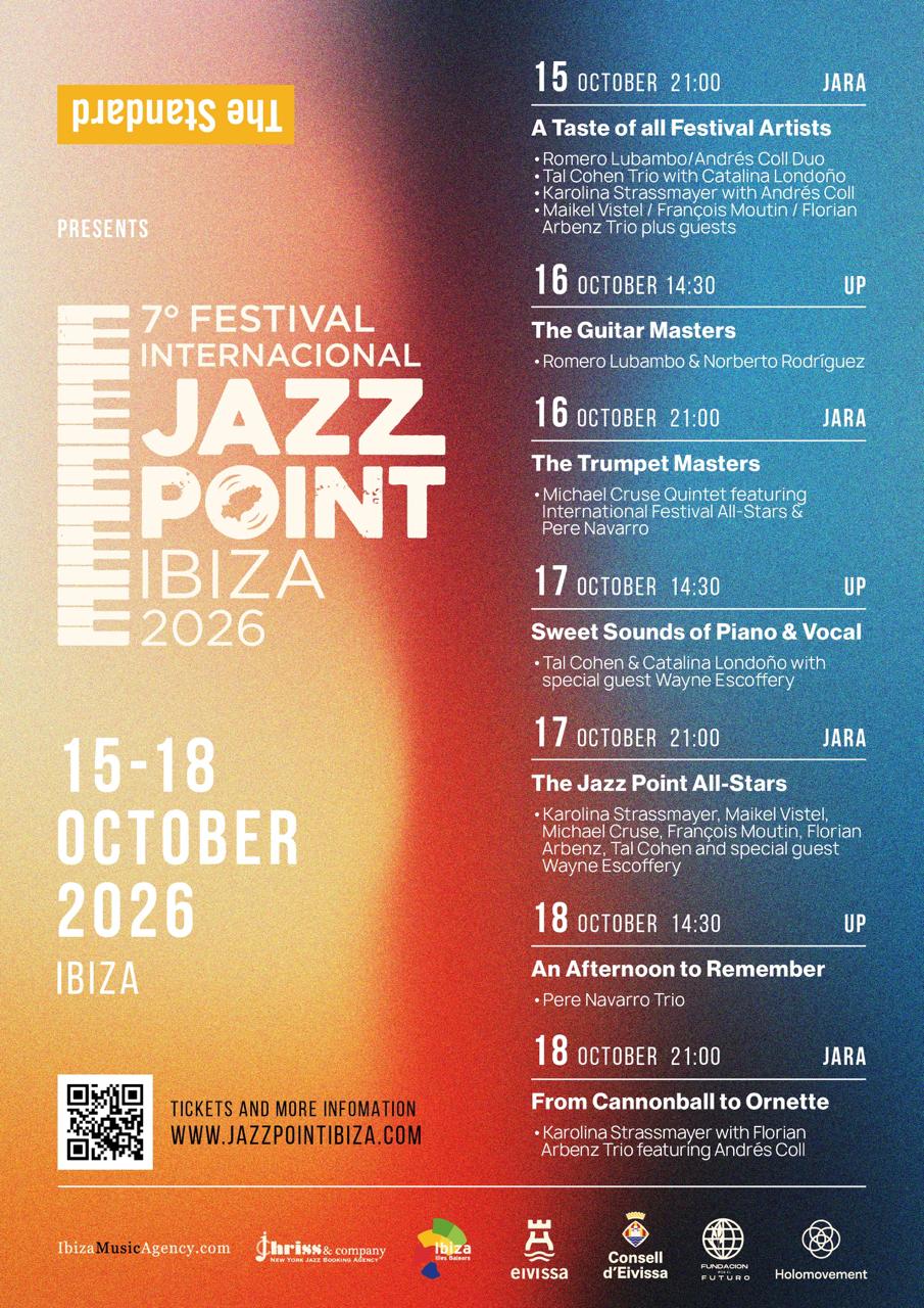 International Festival Jazz Point Ibiza vuelve a traernos grandes conciertos