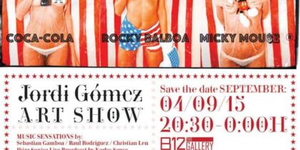 Jordi Gómez Art Show, Friday at B12 Ibiza