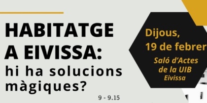 Jornada sobre Vivienda en Ibiza
