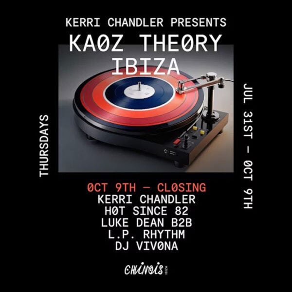 Kerri Chandler Closing Party en Chinois