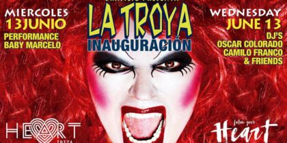 La Troya Eröffnung von 2018 im Heart Ibiza Club