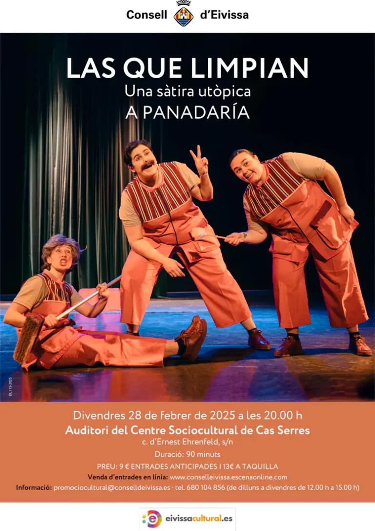 Las que limpian, teatro en Cas Serres