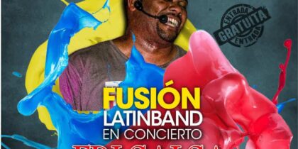 Concert in El Reencuentro Ibiza: Latinband Fusion met Eri Salsa