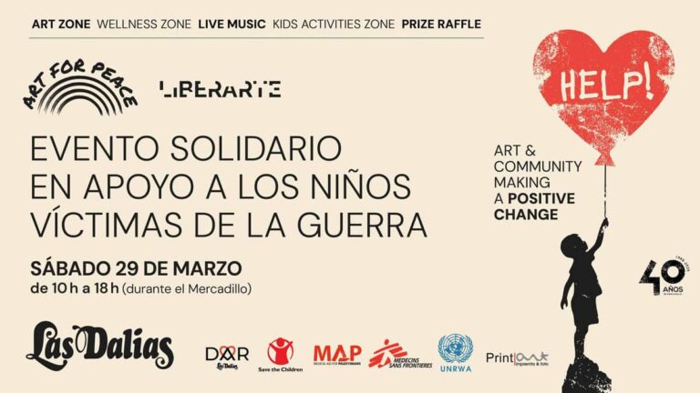 LiberArte & Art for Peace: arte y solidaridad en Las Dalias Ibiza
