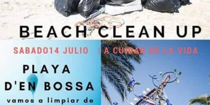 The Nature Project organiza una limpieza en Playa d'en Bossa